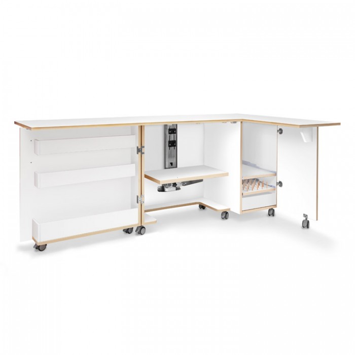 Armoire pour machine à coudre et surjeteuse SESAME DUO RS