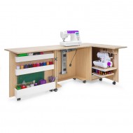 Sewing machine cabinet and overlocker SESAME DUO O