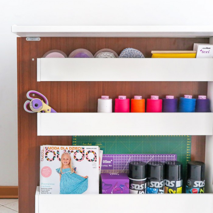 Sewing machine cabinet and overlocker SESAME DUO O