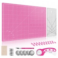 TEXI CRAFT ROSA 60X45 Kit per tagliare e rifinire, dimensioni 60 x 45 cm