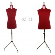 Universal seamstress mannequin for MEN. Perfect for designers and pro...