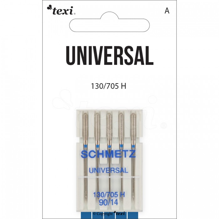 TEXI Aiguilles UNIVERSALI 130/705H 5 pcs finesse 90