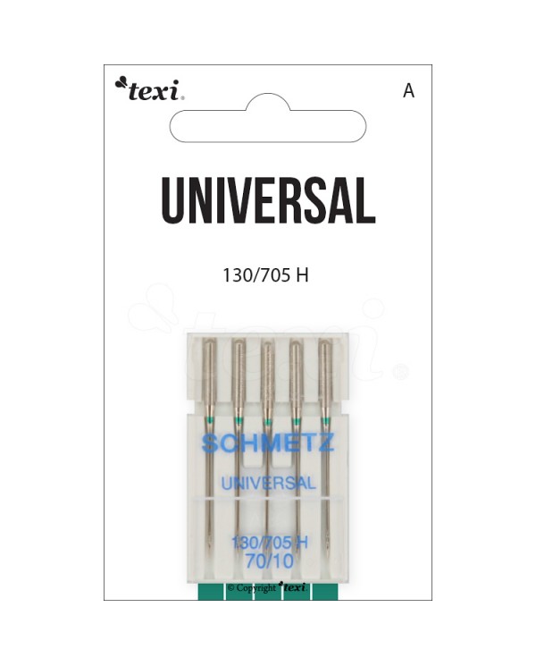 TEXI Aiguilles UNIVERSALI 130/705H 5 pcs Jauge 70