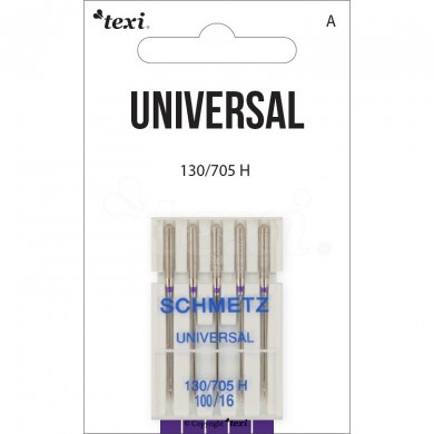 TEXI Aghi UNIVERSALI 130/705H 5 pcs finezza 100