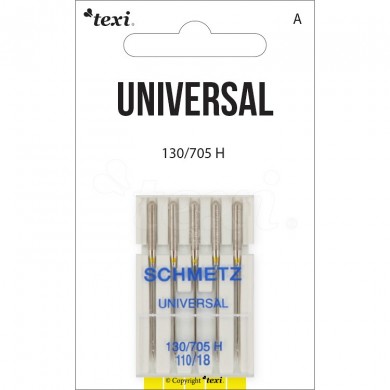 TEXI Aghi UNIVERSALI 130/705H 5 pcs finezza 110