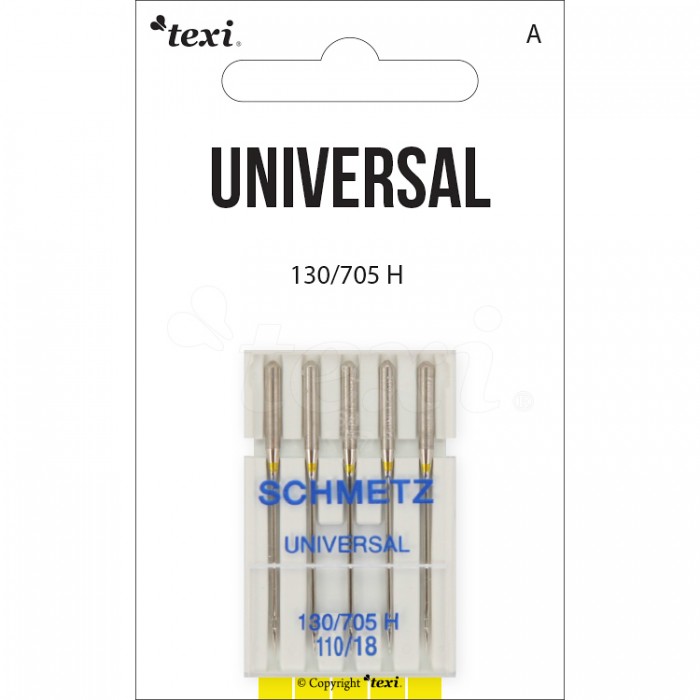 TEXI Aghi UNIVERSALI 130/705H 5 pcs finezza 110