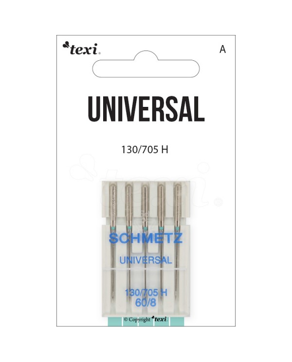 TEXI Aiguilles UNIVERSALI 130/705H 5 pcs finesse 60