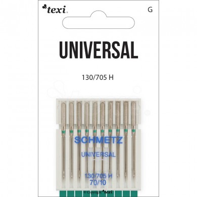 TEXI Aghi UNIVERSALI 130/705H 10 pcs finezza 70