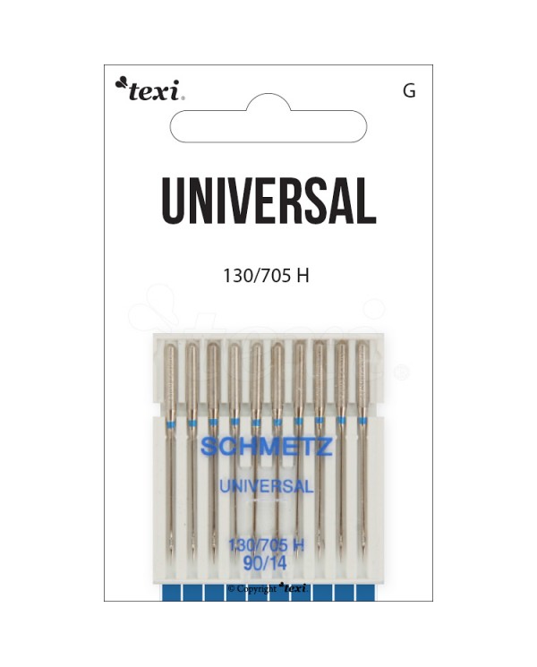 TEXI Aiguilles UNIVERSALI 130/705H 10 pcs finesse 90