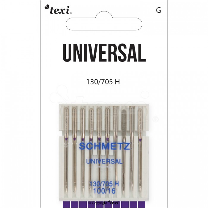 TEXI Aghi UNIVERSALI 130/705H 10 pcs finezza 100