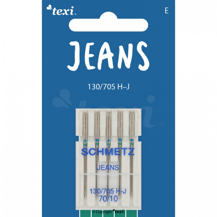 TEXI Aghi JEANS 130/705 H-J 5 pcs, finezza 70