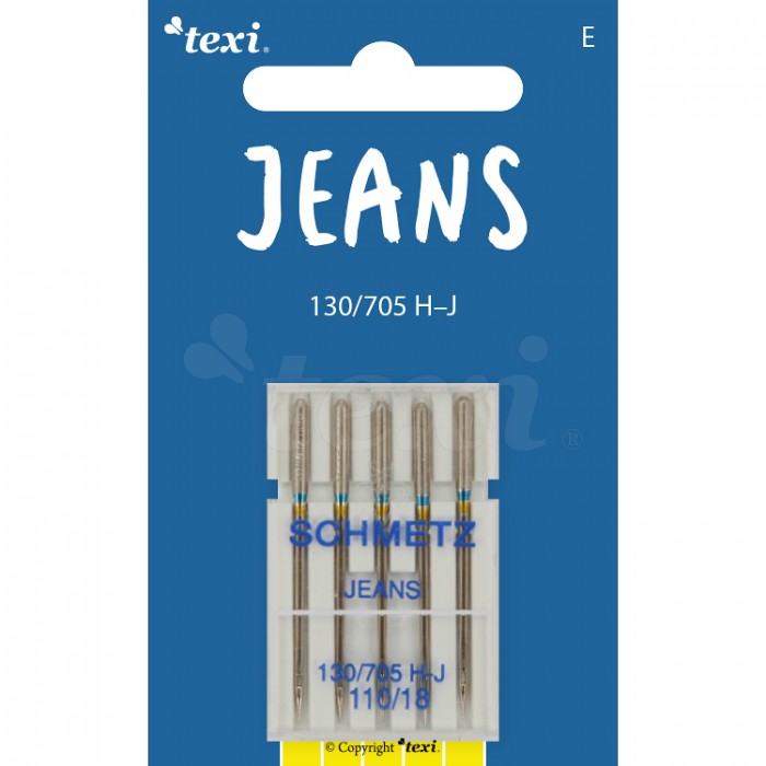 TEXI Aghi JEANS 130/705 H-J 5 pcs, finezza 110