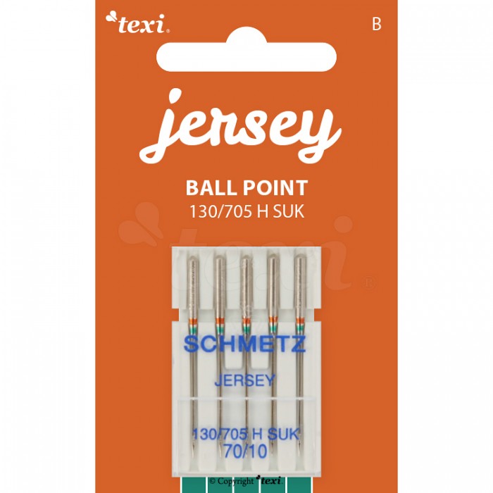 TEXI Aghi JERSEY 130/705 H SUK 5 pcs, finezza 70