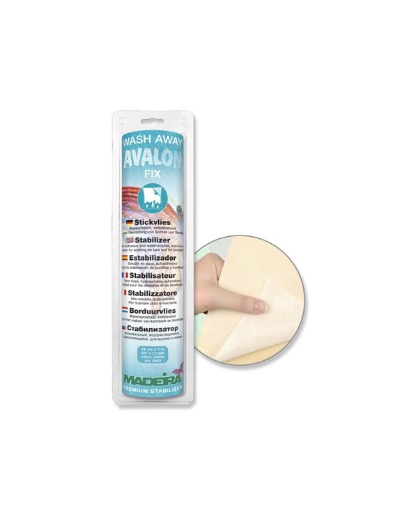 MADEIRA 9443 Avalon Stabilizer Fix Car Embroidery Soluble Water Soluble Adhesive