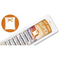 MADEIRA 9445 Stabilisateur Super Forte Cut Away Broderie Blanche