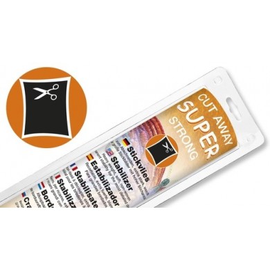 MADEIRA 9446 Stabilizzatore Super Strong Cut Nero da tagliare ricamo
