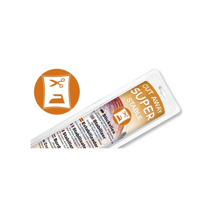 MADEIRA 9447 Stabilisateur Thermo Adhésif Super Stable Cut Away Broderie
