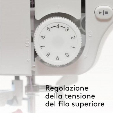 VIOLA Atelier E215 - Macchina da cucire Elettronica 215 Funzioni Cu...