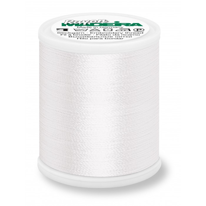 Madeira Rayon Colore 1001 - 1000 Mt.