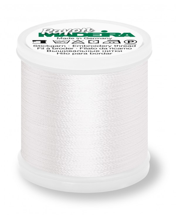 MADEIRA Rayonne Couleur 1001 200 Mt.