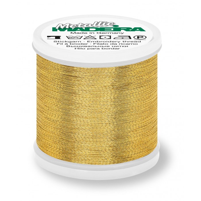 MADEIRA Metallic color GOLD 7 - 200 mt.