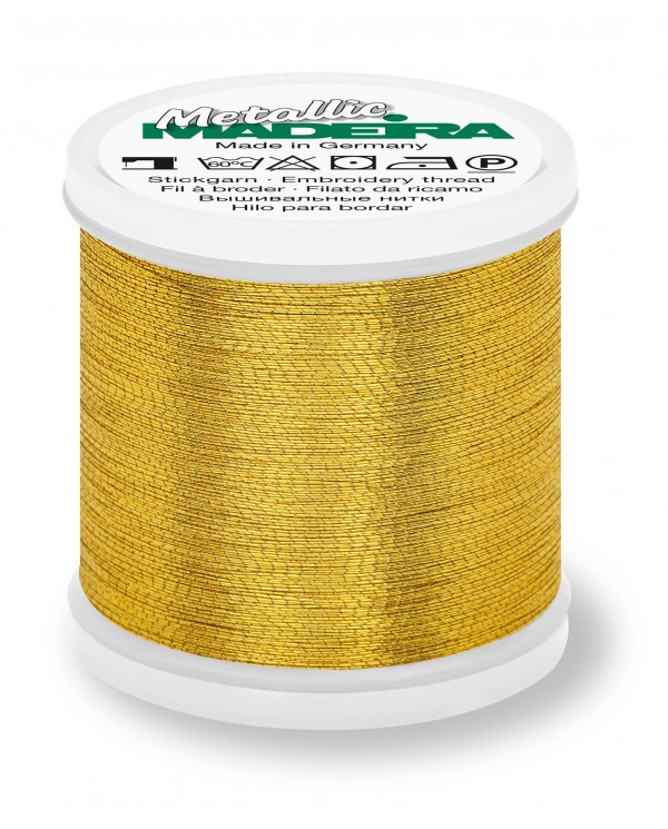 MADEIRA Metallic color GOLD 8 - 200 mt.