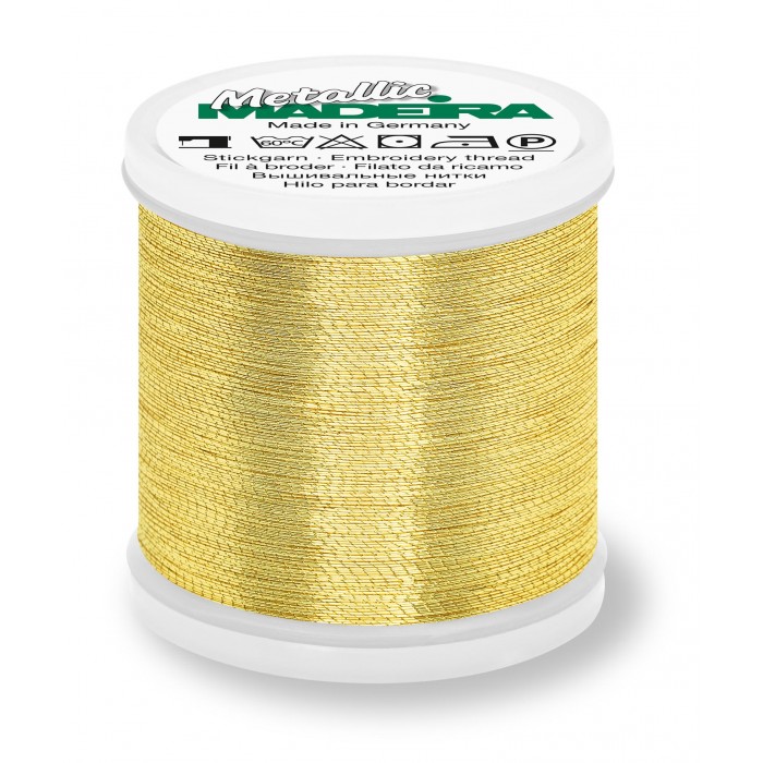 MADEIRA Metallic color GOLD 6 - 200 mt.