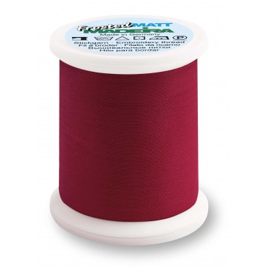 MADEIRA Frosted Matt Colore Burgundy - 7982 - 500 Mt.