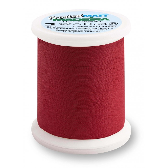 MADEIRA Frosted Matt Colore Ruby - 7747 - 500 Mt.