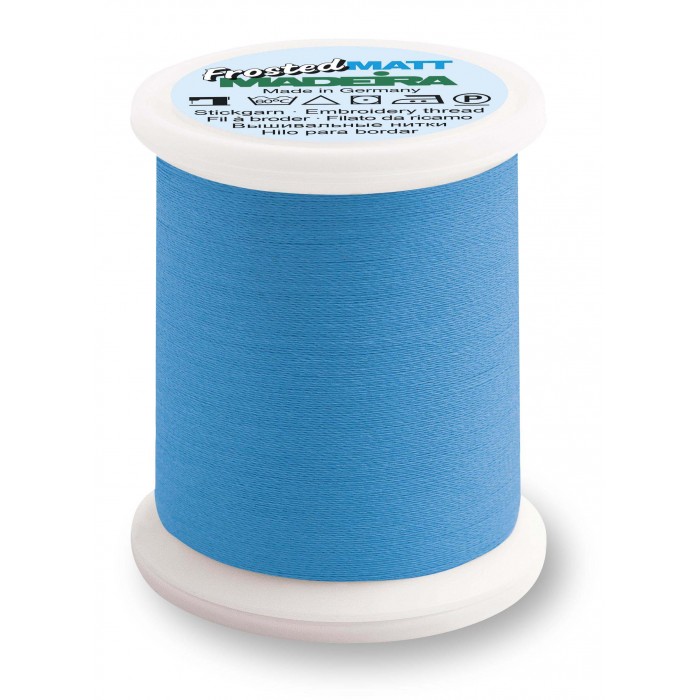 MADEIRA Frosted Matt Color Greek Blue - 7797 - 500 mt.