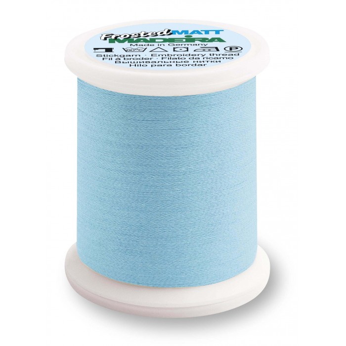 MADEIRA Couleur néon Mat Givré Bleu Ciel - 7892 - 500 mt.