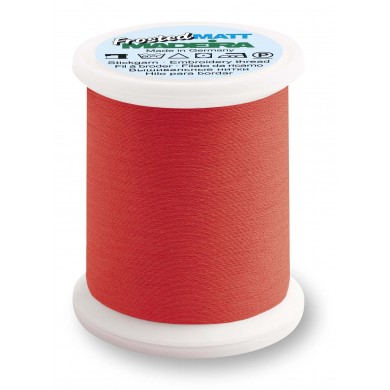 MADEIRA Frosted Matt Neon Red - 7908 - 500 mt.