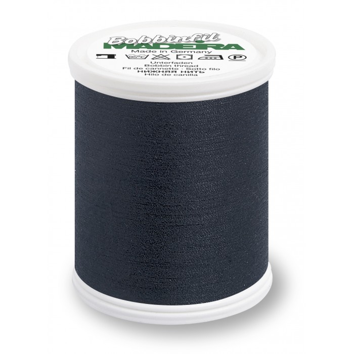MADEIRA Bobbinfil 9770 black shuttle yarn - Gauge 80 - 1000 Mt.