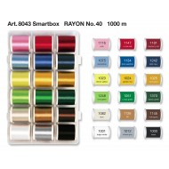 MADEIRA Smart Box con 18 filati da ricamo Rayon 1000 Mt. - 8043