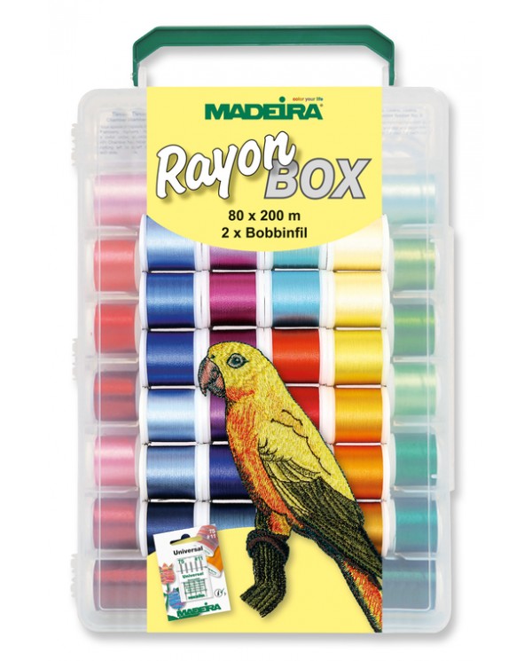 MADEIRA Box Madeira 80 Rayon yarns 200 mt - 8082