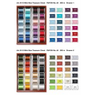 MADEIRA Mini Treasure Chest Rayon 48 bobbins 200 Mt. - 8110