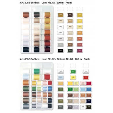 MADEIRA Box Lana Cotona con 50 spole 200 Mt. - 8052