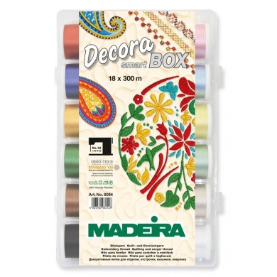 MADEIRA Smartbox Decora 12 18 bobines 8084 - 300 Mt.