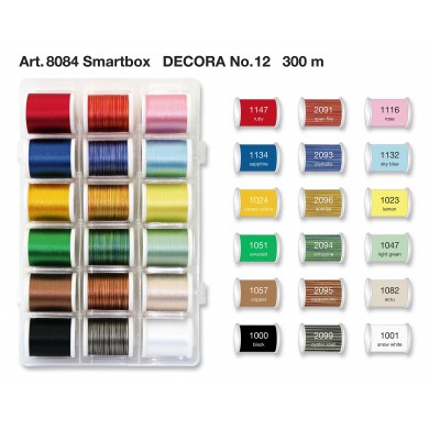 MADEIRA Smartbox Decora 12 18 bobines 8084 - 300 Mt.