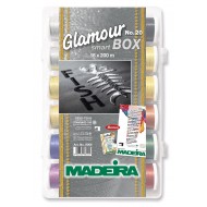 MADEIRA Smart Box avec 18 fils à broder Glamour 200 Mt. - 8066