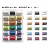 MADEIRA Smart Box with 18 Glamour embroidery threads 200 Mt. - 8061