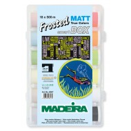 MADEIRA Smart Box avec 18 fils Frosted Matt de 500 Mt. - 8087