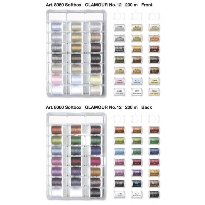 MADEIRA Caisse 40 Fils Glamour 200 Mt. - 8060