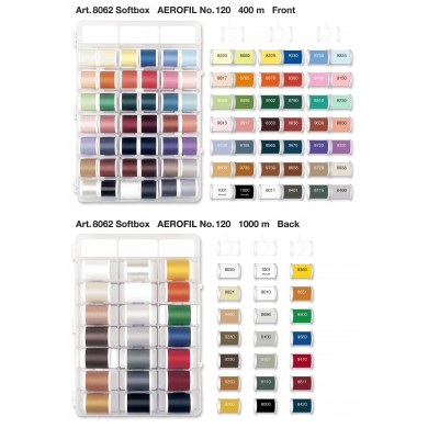 MADEIRA Valigetta 62 filati Aerofil misti per Quilt - 8062