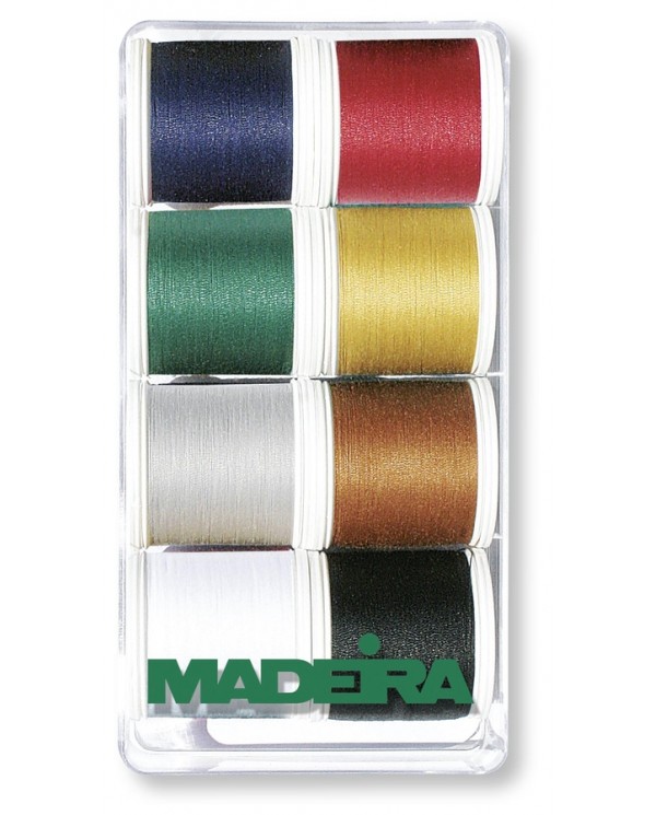 MADEIRA Gift box with 8 Aerofil yarns of 400 Mt. - 8017