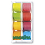 MADEIRA Gift box with 8 Frosted Matt yarns of 200 Mt. - 8004