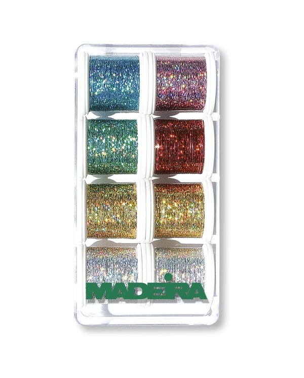 MADEIRA Coffret cadeau avec 8 fils Spectra Metallic de 100 Mt. - 8013