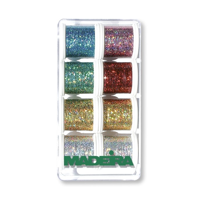 MADEIRA Scatola regalo con 8 filati Spectra Metallic da 100 Mt. - 8013