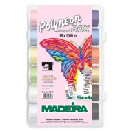 MADEIRA Smart Box with 18 Polyneon yarns of 1000 Mt. - 8047