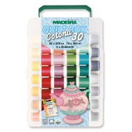 MADEIRA Cotton Wool Box with 70 bobbins 200 Mt. - 8054